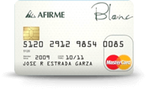 Solicitar Tarjeta de Crédito Blanc World Elite - Afirme