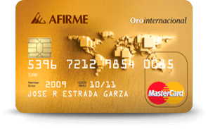 Solicitar Tarjeta de Credito Tarjeta de Crédito Oro de Afirme