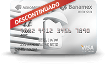 Solicitar Tarjeta Aeroméxico White Gold - Banamex