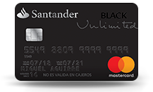 Solicitar Tarjeta Black Unlimited - Santander