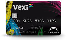 Solicitar Tarjeta de Crédito Vexi Carnet - Vexi