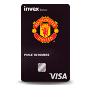 Solicitar Tarjeta de Credito Tarjeta de Crédito INVEX Manchester United de INVEX
