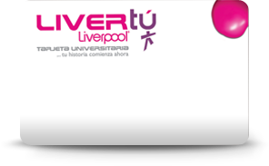 Solicitar Tarjeta de Credito Tarjeta Liverpool Livertú (Universitarios) de Liverpool