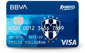Solicitar Tarjeta de Credito Tarjeta Rayados BBVA  de BBVA